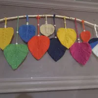 مکرومه دیوار کوب تزیینی