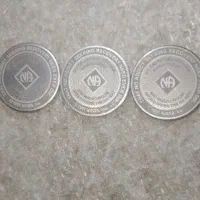 سکه یادبودانجمن NAروکش نقره اصل بشرط3مدل هست