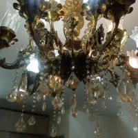 لوستر 8 شاخه 16 شعله