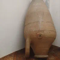 نهره سفالی قدیمی بزرگ سالم و تمیز
