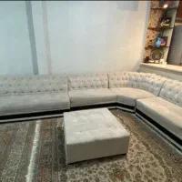 مبل راحتی ۸ نفره به همراه میز نهار خوری ۶ نفره
