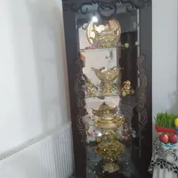 بوفه با دکوریهای داخلش|بوفه، ویترین، کنسول|ساری, |دیوار