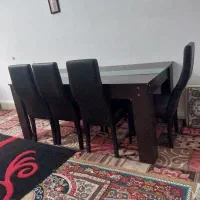 میز نهار خوری بزرگ هشت نفره