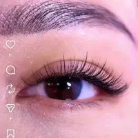 مدل مژه. فقط هزینه مواد ۱۵۰ تا ۲۰۰