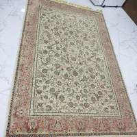 فرش ماشینی ابریشمی دست‌باف گونه