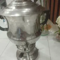 سماور برنجی بسیارسنگین برای مصرف روزانه عالی