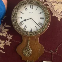 ساعت دیواری چوبی