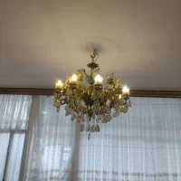 لوستر برنج 10شاخه