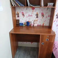 میز تحریر و کتابخانه