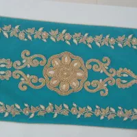 رومیزی سرمه دوزی شده