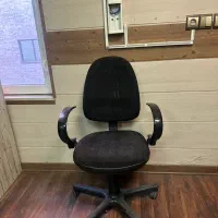 صندلی چرخ دار پارچه ای و زیرپایی