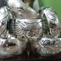 النگو نقره قلم دست