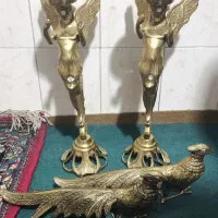 مجسمه برنجی سنگین معاوضه باانگشترنقره هرچی خوب