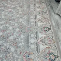 یک قالیچه یک در یک و نیم ۱۵۰۰شانه گل برجسته