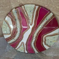 تابلوی رزین کار دست