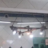 لوستر جدید با چوب بامبو
