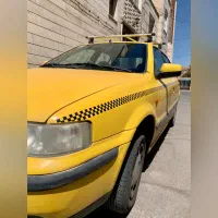 تاکسی سمند مدل ۱۳۸۷ دوگانه سوز شرکتی