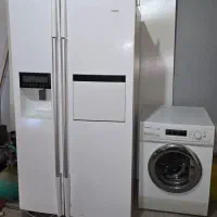 یخچال ساید اسنوا ماشین لباسشویی اسنوا مناسب جهیزیه