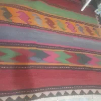 گلیم بسیار زیبا  مستطیل سه در یک و نیم