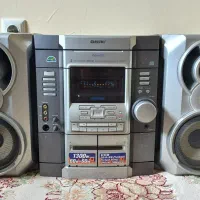 ضبط سونی VCD با باند و ۲ عدد گیرنده