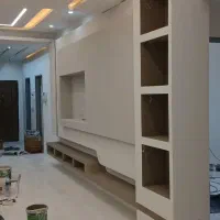 نقاشی وکناف کاری وکابینت کاری مدرن