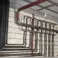 خورده کاری گاز ، لوله کشی گاز و آتش نشانی