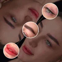 نیازمند مدل بن مژه و شیدینگ لب