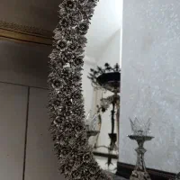 آینه شمعدان برنز
