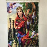 تبدیل عکس شما به تابلو فرش ۱۲۰۰ شانه برای هدیه