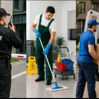تعدادی نگهبان اتباع با جای خواب غذا