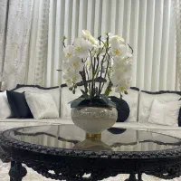 گل و گلدون ارکیده وارداتی لمسی