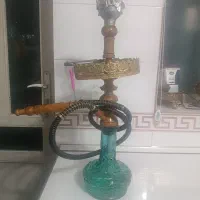 قلیان شاه توت چوب زرد بدون ترک