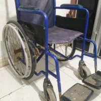 ویلچر ساده نو در حد آکبند اصلا استفاده نشده