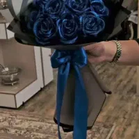 دسته گل رز شاین دار پول ارایی هدیه کادو