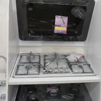 گاز صفحه ای  و هود و سینک