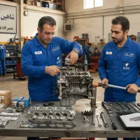 فروش موتور کامل پژو پراید نیسان سمند تیبا xu7 tu5