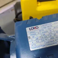 پمپ آب  یک اسب بشقابی  لوکو سیم پیچ مس
