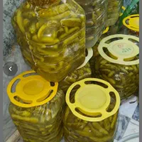 خیارشور .لبو خشک .سرکه سیب خانگی