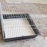 یه قفس خرگوش نو.یک قفس کوچیک مصافرتی پرنده نو