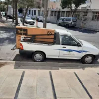 پراید وانت صادراتی بی رنگ