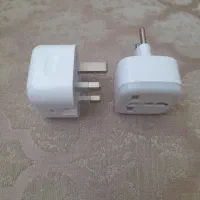 شارژر آیفون فابریک و اصلی همراه رابط چراغدار