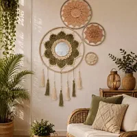 بافنده دیوارکوب (ماندالا) دکوری شیک