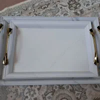 سینی دو تیکه در حد نو