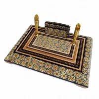 جاقلمی خاتم کاری کد kh02(+هدیه)