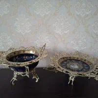 میوه خوری و شیرینی خوری برنزی