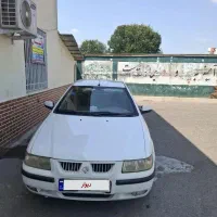 سمند سفید  دوگانه سوز مدل 91 سالم