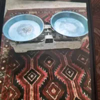 ترازوی قدیمی ۱۰ کیلویی مارک کارخانه جات نیازی سالم