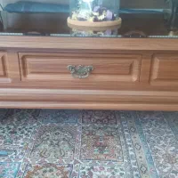 فروش میز جلو مبلی مارک  همراه شیشه