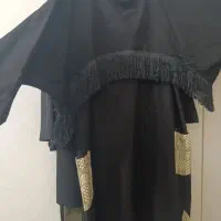 مانتو ساحلی دوتیکه  کفتان درحد نو فری