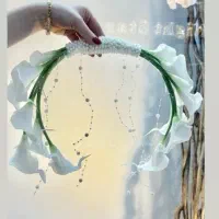 دسته گل عروس/دسته گل عقد و عروسی /دسته گل /لاله